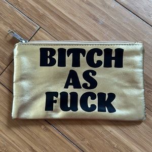 Married To The Mob zipper pouch